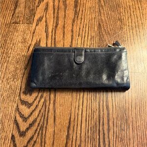 HOBO Black Leather Wallet